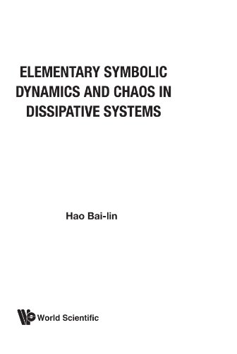 Elementary symbolic dynamics and chaos in dissipative systems