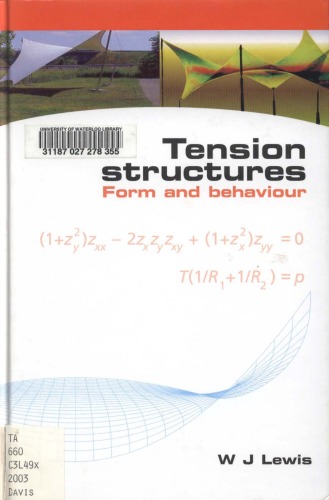 Tension structures: form and behaviour