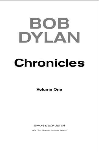 CHRONICLES: VOLUME ONE