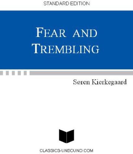 Fear and trembling ; The book on Adler