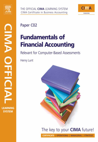 CIMA Official Learning System Fundamentals of Financial Accounting: CIMA  Certificate in Business Accounting