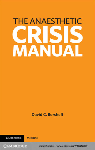 Anaesthetic Crisis Manual