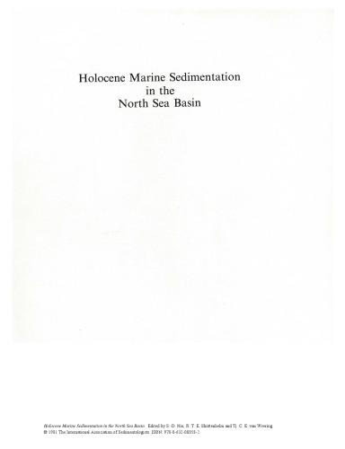 Holocene marine sedimentation in the North Sea basin