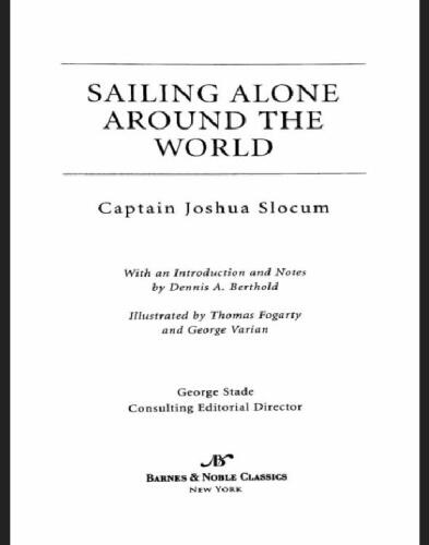 Sailing Alone Around the World (Barnes & Noble Classics Series)