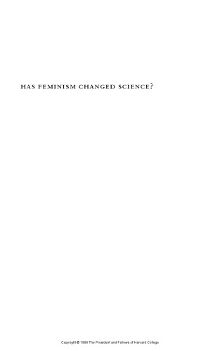 Has feminism changed science?