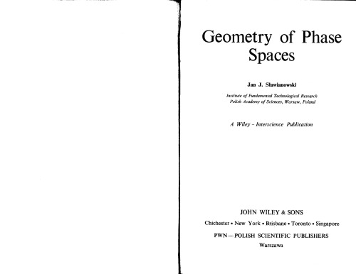 Geometry of Phase Spaces