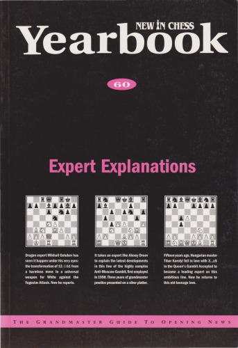 Expert Explanation: New in Chess Yearbook 60