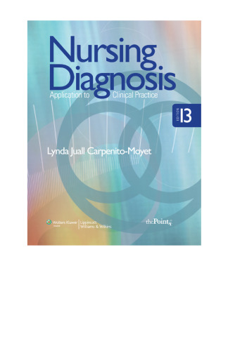 Nursing diagnosis: application to clinical practice