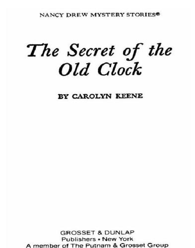 The Secret of the Old Clock