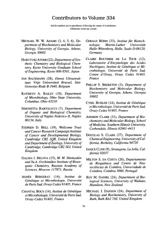 Hyperthermophilic Enzymes (Part C)