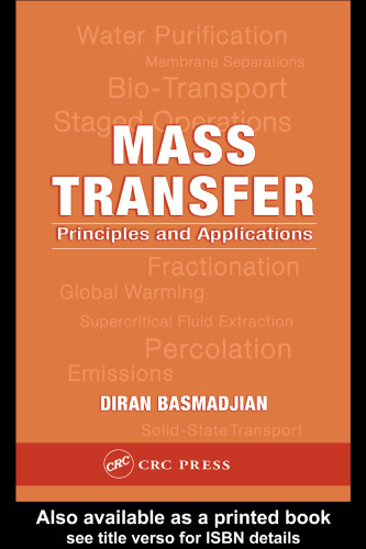 Mass Transfer: Principles and Applications