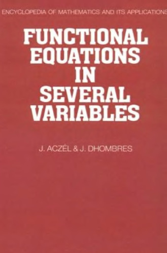 Functional equations in several variables