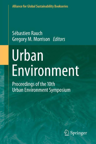 Urban Environment: Proceedings of the 10th Urban Environment Symposium