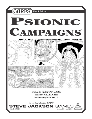 GURPS Psionic Campaigns