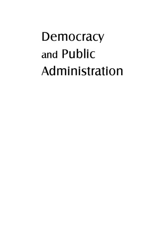 Democracy And Public Administration