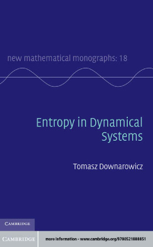 Entropy in Dynamical Systems (New Mathematical Monographs)