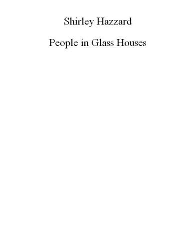 People in Glass Houses