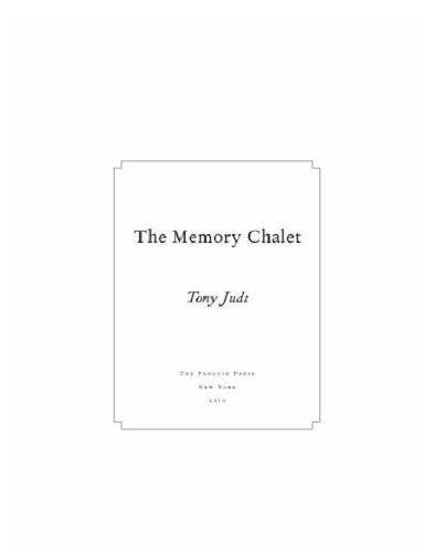 The Memory Chalet