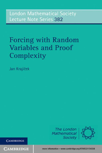 Forcing with Random Variables and Proof Complexity