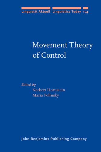 Movement Theory of Control (Linguistik Aktuell   Linguistics Today)