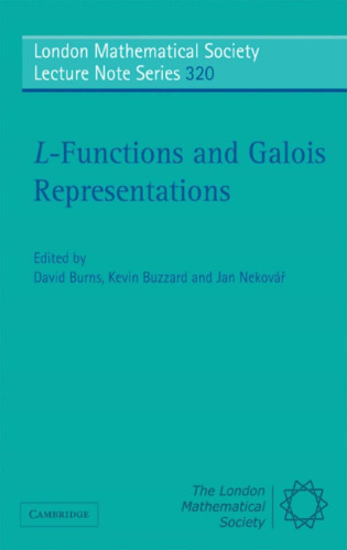 L-Functions and Galois Representations