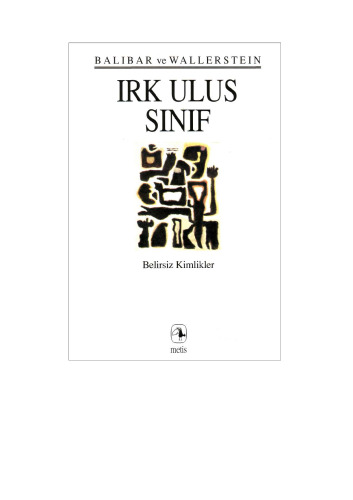 Irk ulus sınıf: belirsiz kimlikler