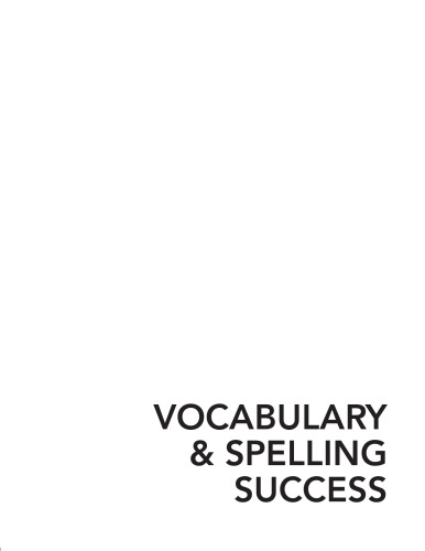 Vocabulary & Spelling Success in 20 Minutes a Day, 5th Edition (Skill Builders)