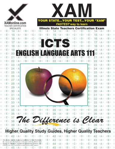 ICTS English Language Arts 111 Teacher Certification, 2nd Edition (XAM ICTS)