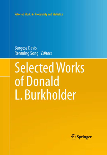 Selected Works of Donald L. Burkholder