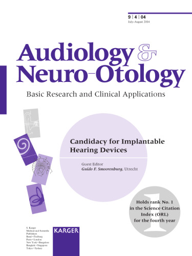 Candidacy for Implantable Hearing Devices: Candidacy for Implantable Hearing Devices (Audiology and Neuro-Otology)