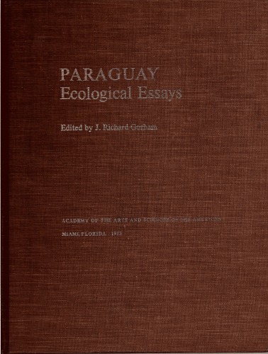 Paraguay: Ecological Essays