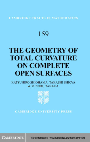 The geometry of total curvature on complete open surfaces