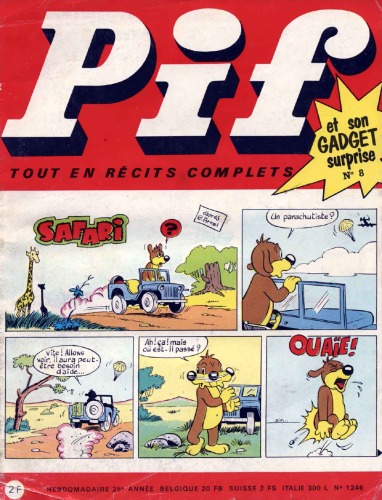 Pif Gadget 008 (Avril 1969)