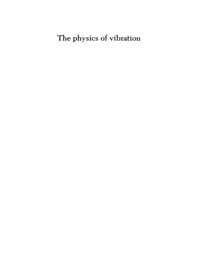 The Physics of Vibration