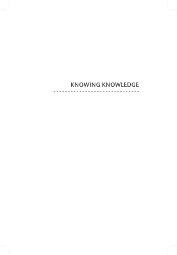 Knowing Knowledge