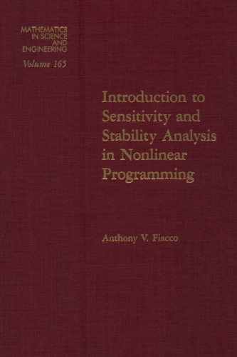 Introduction to Sensitivity and Stability Analysis in Nonlinear Programming