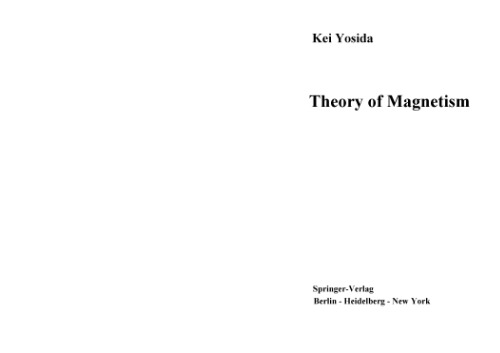 Theory of Magnetism (Springer Series in Solid-State Sciences)