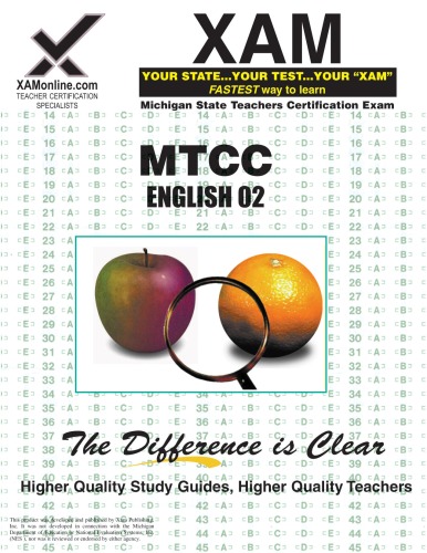 MTTC English 02 Teacher Certification, 2nd Edition (XAM MTTC)