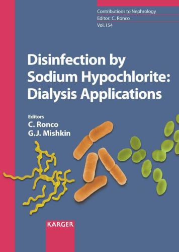 Disinfection by Sodium Hypochlorite: Dialysis Applications