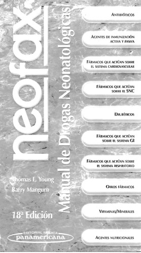 neofax manual de drogas neonatologicas