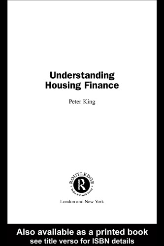 Understanding Housing Finance: Meeting Needs and Making Choices