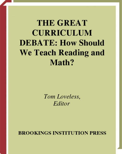 The Great Curriculum Debate: How Should We Teach Reading and Math?