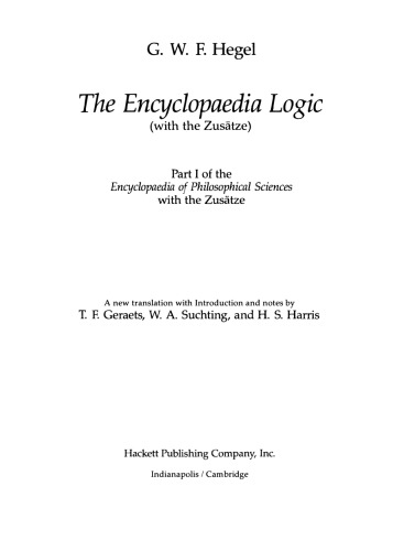 The Encyclopaedia Logic (Clearscan)