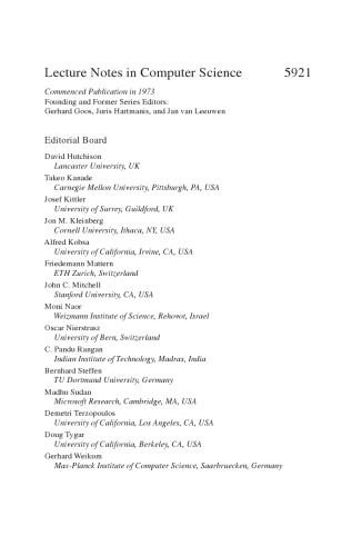 Cryptography and Coding: 12th IMA International Conference, Cryptography and Coding 2009, Cirencester, UK, December 15-17, 2009. Proceedings