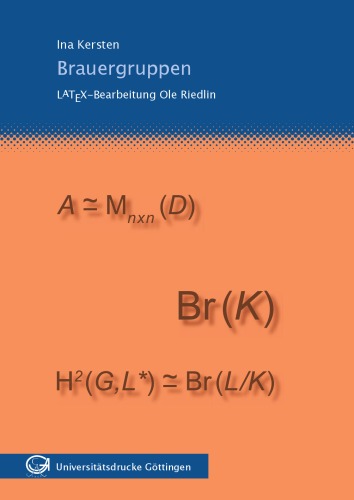 Brauergruppen: LATEX-Bearbeitung von Ole Riedlin