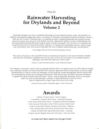 Rainwater Harvesting for Drylands and Beyond Volume 2: Water-Harvesting Earthworks