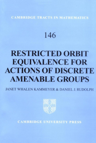 Restricted Orbit Equivalence for Actions of Discrete Amenable Groups