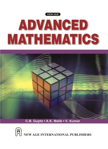 Advanced Mathematics  As per IV Semester of RTU & Other Universities 