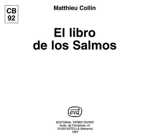 El Libro de los Salmos