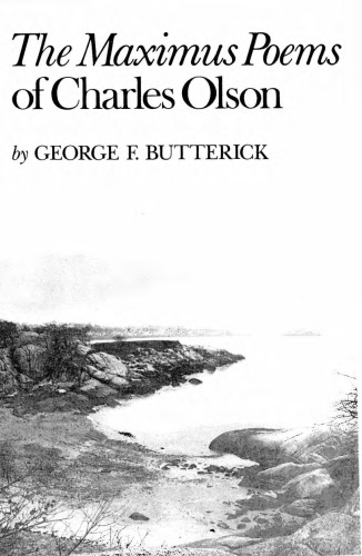 A Guide to The Maximus Poems of Charles Olson